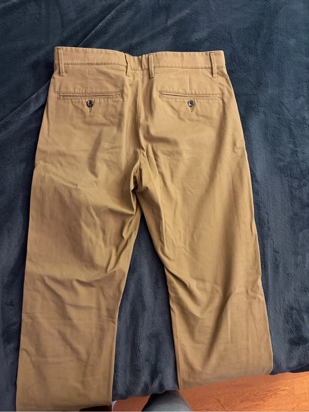 Goodfellow & Co Men’s Tan Chinos - Flat Front